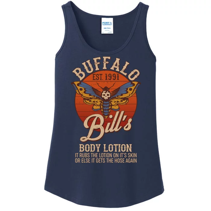 Vintage Buffalo Bill's Body Lotion Est 1991 Silence Of the Lambs Ladies Essential Tank