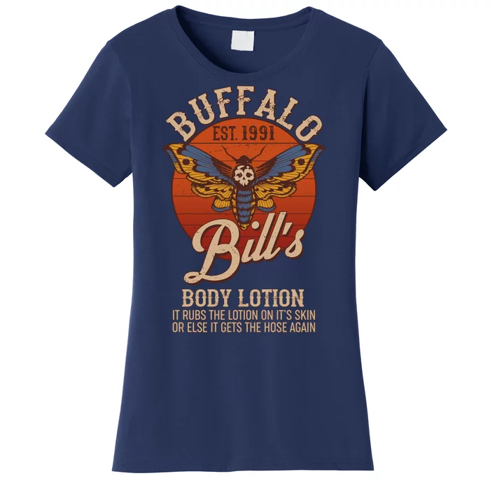 Vintage Buffalo Bill's Body Lotion Est 1991 Silence Of the Lambs Women's T-Shirt