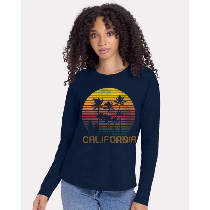 Vintage California Womens Cotton Relaxed Long Sleeve T-Shirt