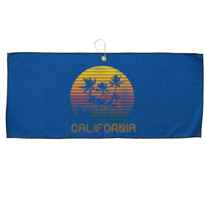 Vintage California Large Microfiber Waffle Golf Towel