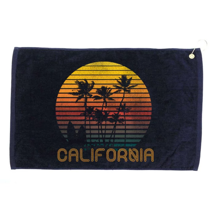 Vintage California Grommeted Golf Towel