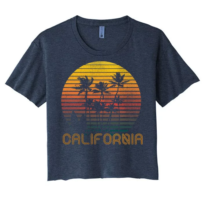 Vintage California Women's Crop Top Tee