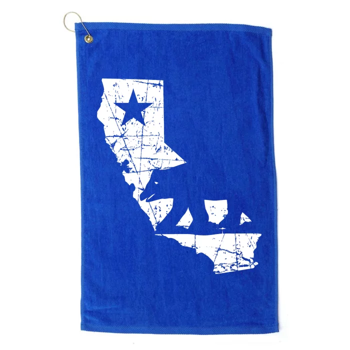 Vintage California Republic State Bear Platinum Collection Golf Towel