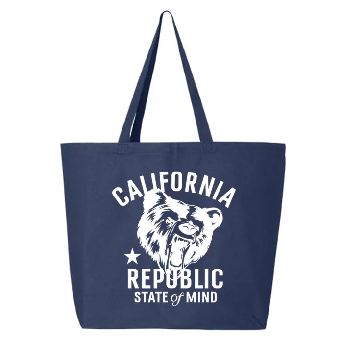 Vintage California Republic State Of Mind 25L Jumbo Tote