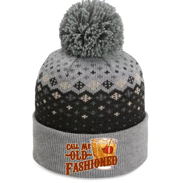 Vintage Call Me Old Fashioned The Baniff Cuffed Pom Beanie