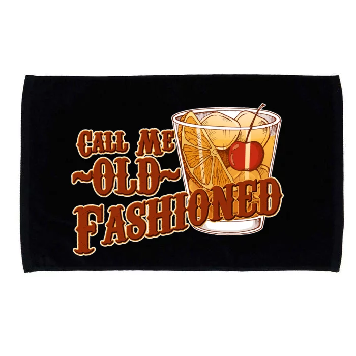 Vintage Call Me Old Fashioned Microfiber Hand Towel