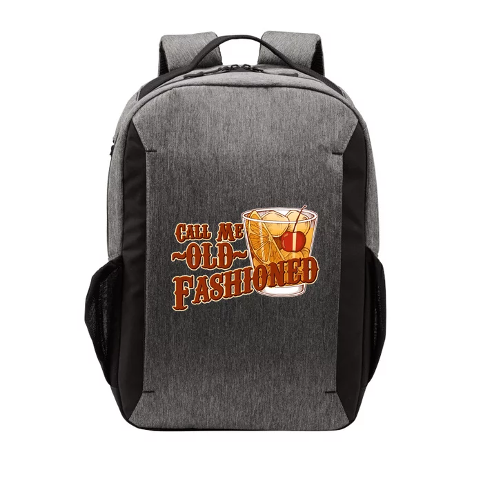 Vintage Call Me Old Fashioned Vector Backpack