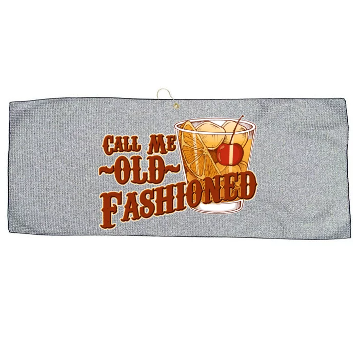 Vintage Call Me Old Fashioned Large Microfiber Waffle Golf Towel