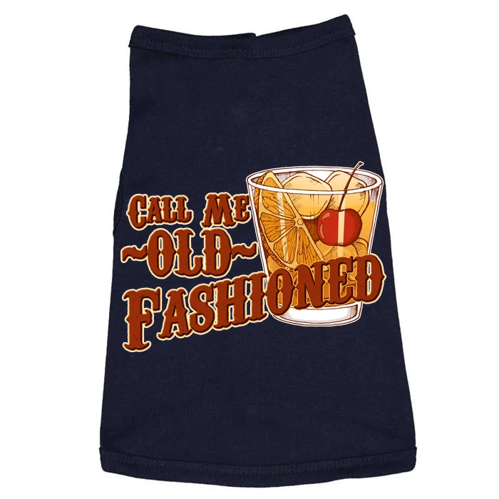 Vintage Call Me Old Fashioned Doggie Tank