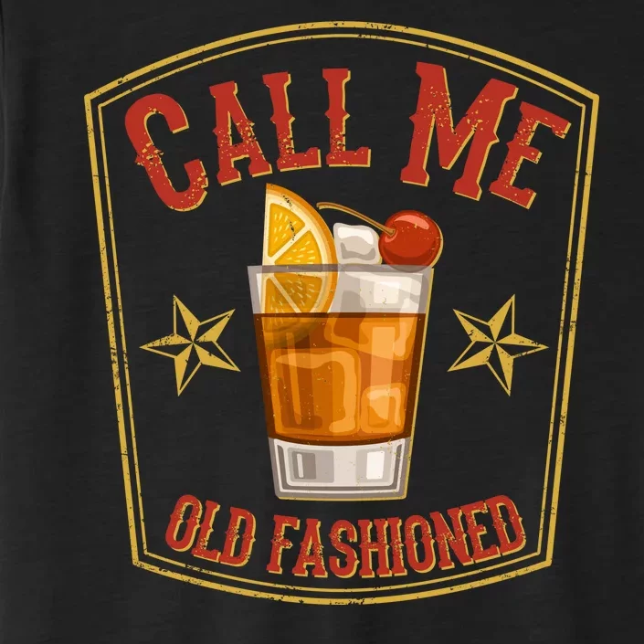 Vintage Call Me Old Fashioned Whiskey ChromaSoft Performance T-Shirt