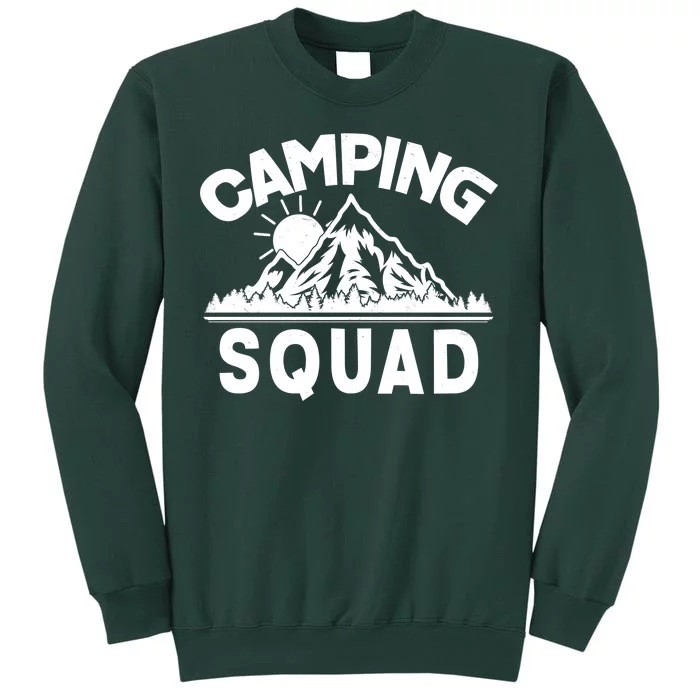 Vintage Camping Squad Wilderness Tall Sweatshirt