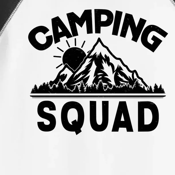 Vintage Camping Squad Wilderness Toddler Fine Jersey T-Shirt