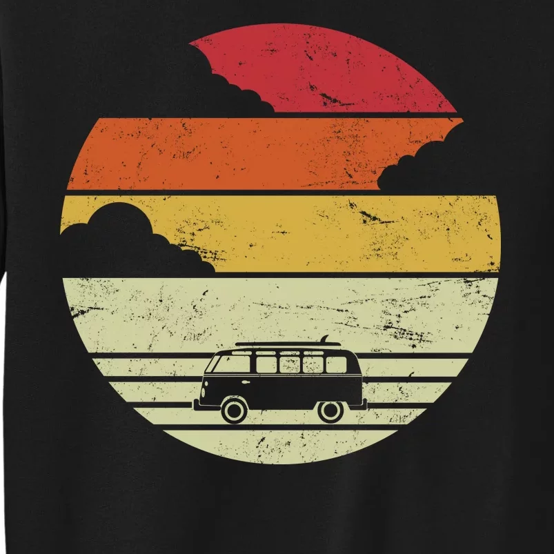 Vintage Camping Sunset Sweatshirt