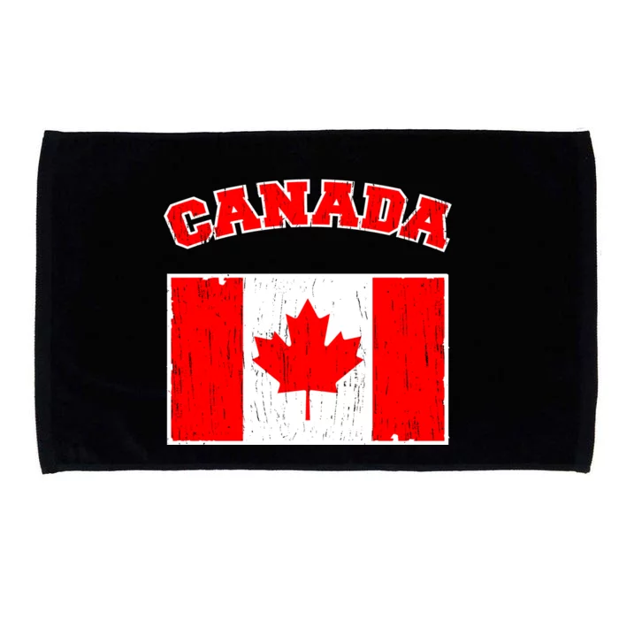 Vintage Canada Microfiber Hand Towel