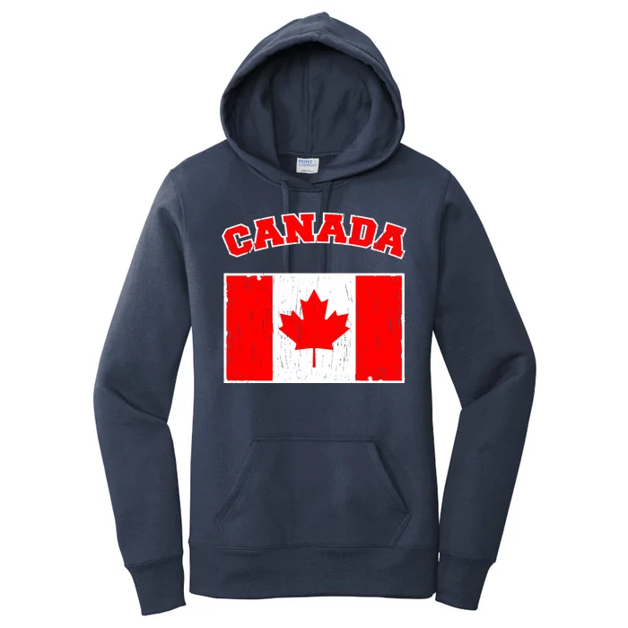 Vintage Canada Women's Pullover Hoodie