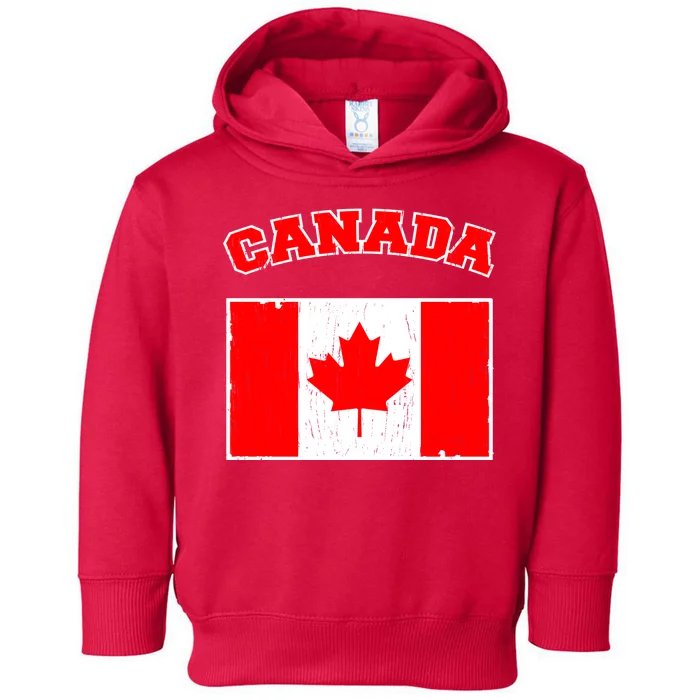 Vintage Canada Toddler Hoodie