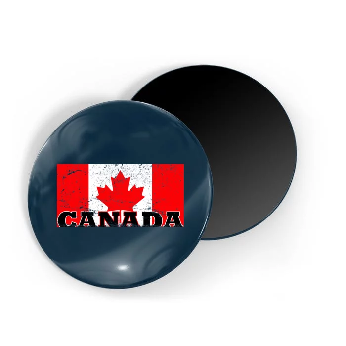 Vintage Canadian Flag Canada Magnet