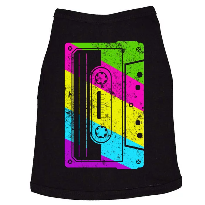 Vintage Cassette Tape 80s Doggie Tank