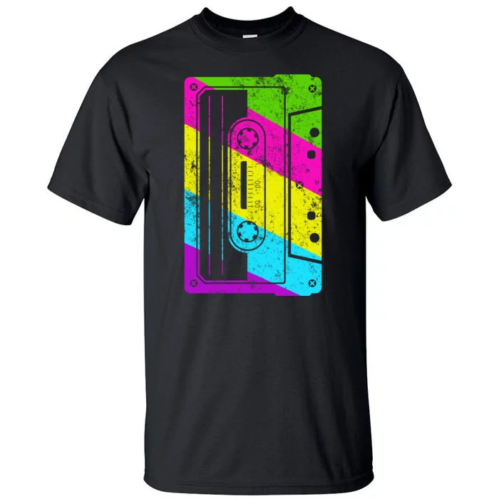 Vintage Cassette Tape 80s Tall T-Shirt