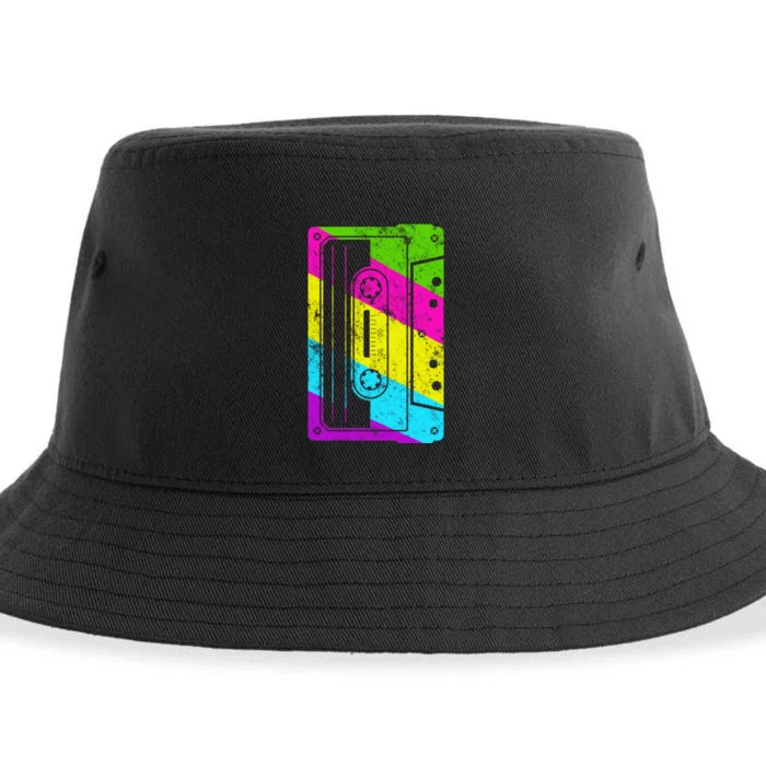 Vintage Cassette Tape 80s Sustainable Bucket Hat