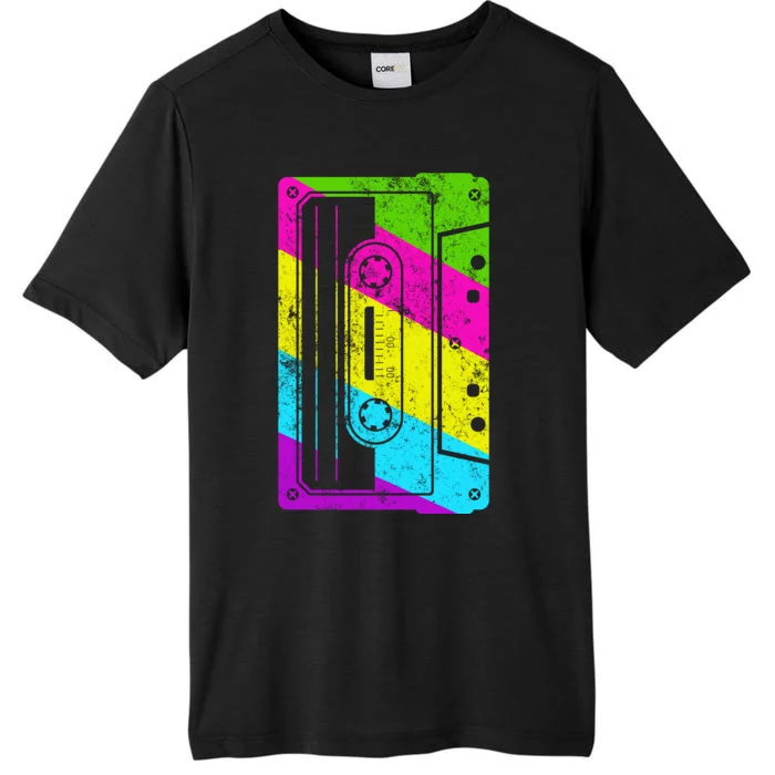 Vintage Cassette Tape 80s ChromaSoft Performance T-Shirt