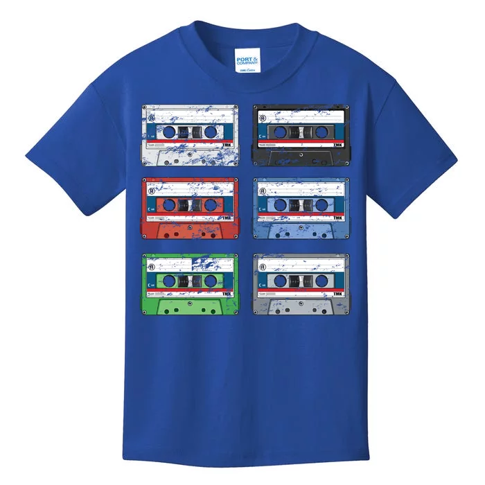 Vintage Cassette Tapes Kids T-Shirt