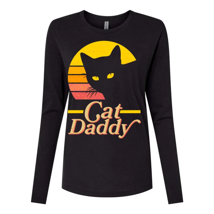 Vintage Cat Daddy Womens Cotton Relaxed Long Sleeve T-Shirt