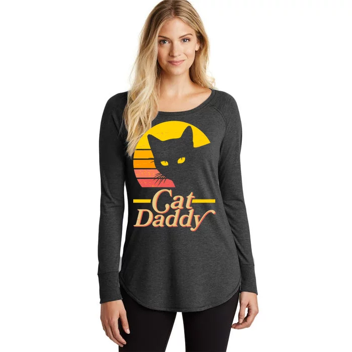 Vintage Cat Daddy Women's Perfect Tri Tunic Long Sleeve Shirt