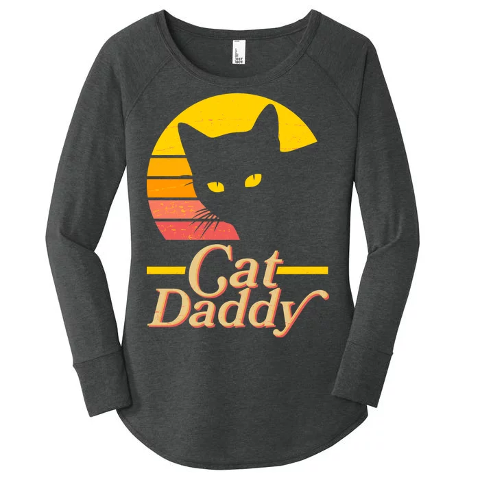 Vintage Cat Daddy Women's Perfect Tri Tunic Long Sleeve Shirt