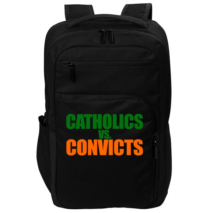 Vintage Catholics Vs. Convicts 1988 Classic Impact Tech Backpack