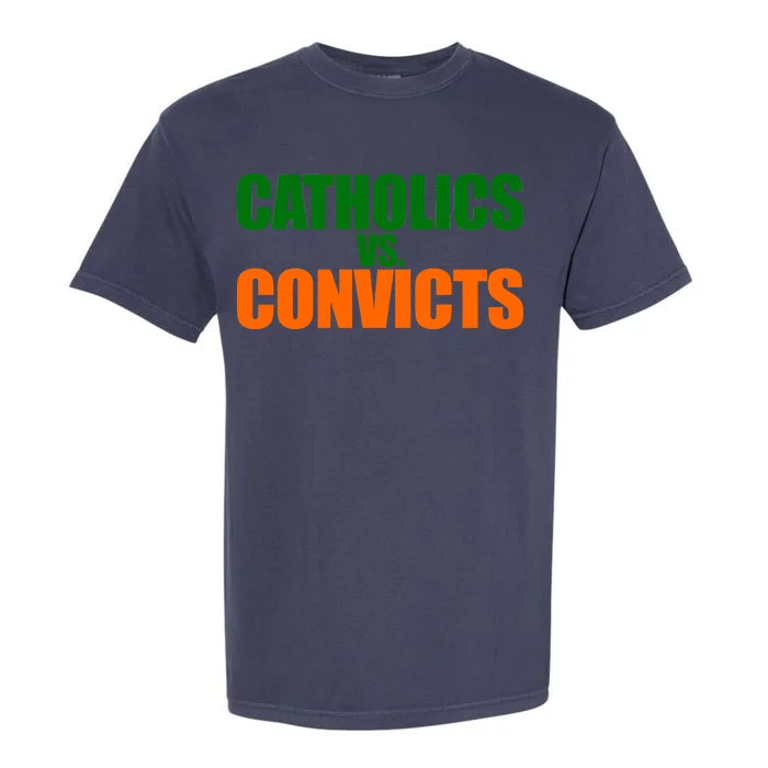 Vintage Catholics Vs. Convicts 1988 Classic Garment-Dyed Heavyweight T-Shirt