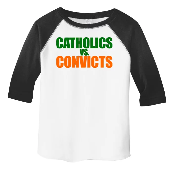 Vintage Catholics Vs. Convicts 1988 Classic Toddler Fine Jersey T-Shirt