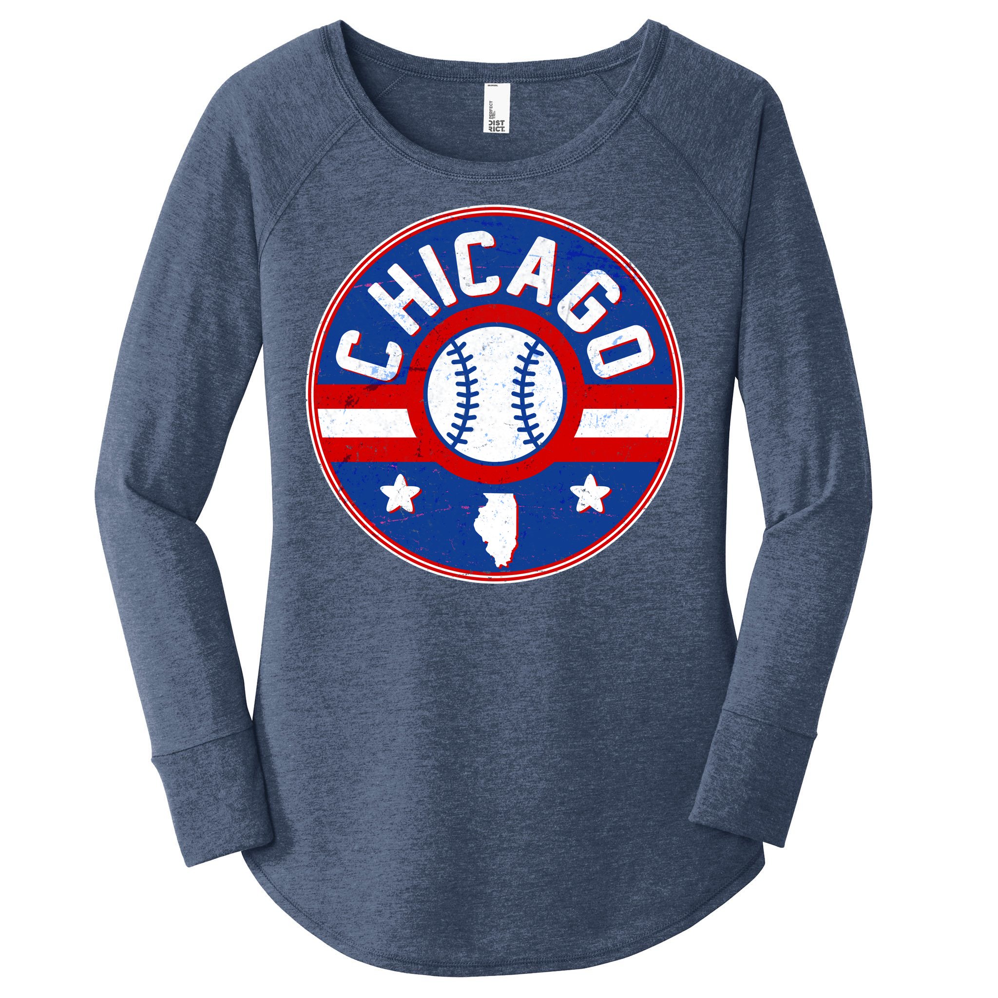 Vintage Chicago Baseball Emblem Shirt - Shibtee Clothing