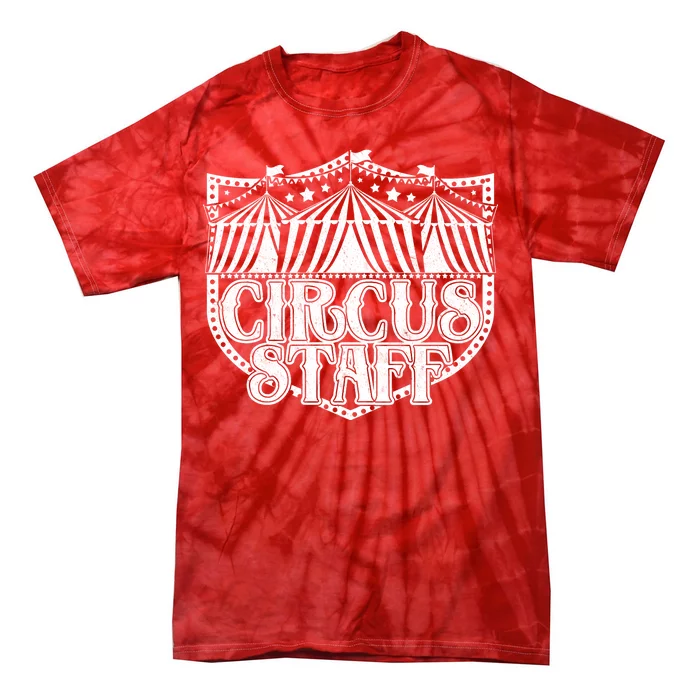 Vintage Circus Staff Tie-Dye T-Shirt