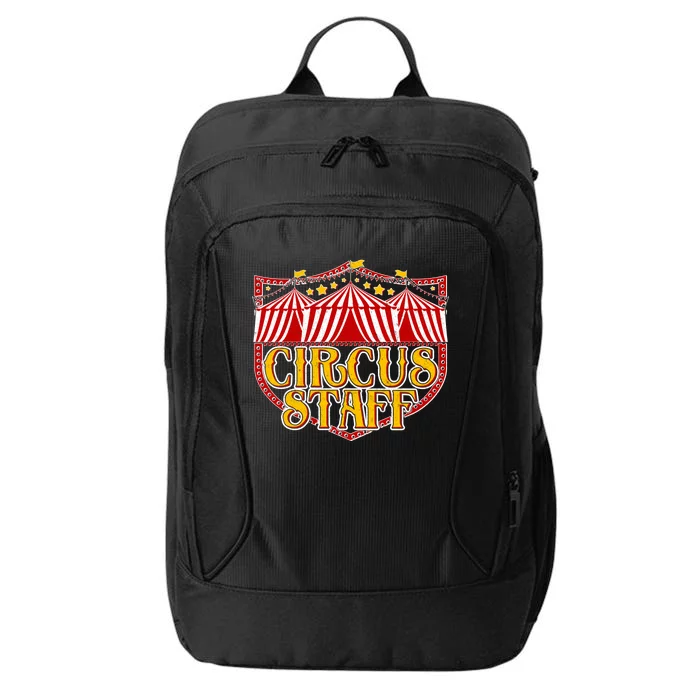 Vintage Circus Staff Carnival City Backpack