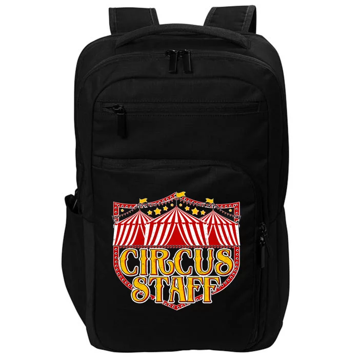 Vintage Circus Staff Carnival Impact Tech Backpack