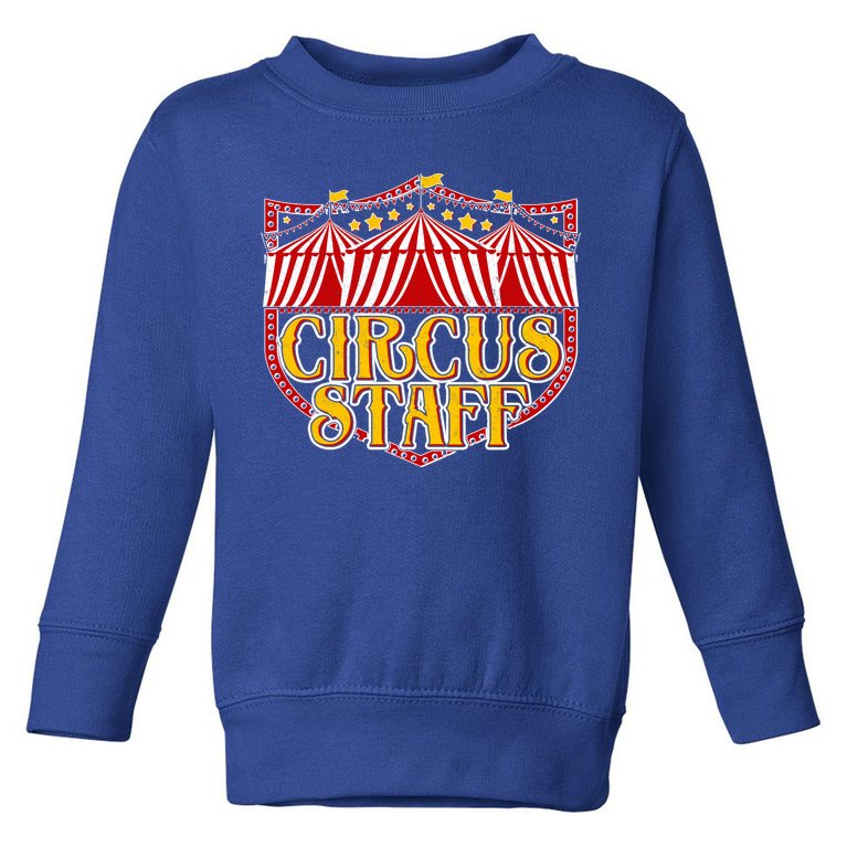 Vintage Circus Staff Carnival Toddler Sweatshirt