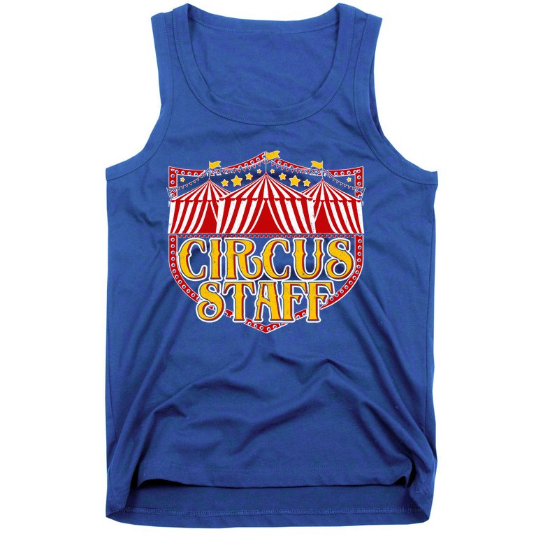 Vintage Circus Staff Carnival Tank Top