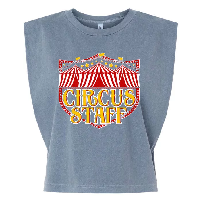 Vintage Circus Staff Carnival Garment-Dyed Women's Muscle Tee