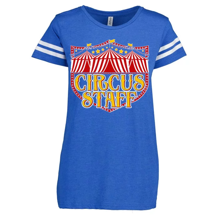 Vintage Circus Staff Carnival Enza Ladies Jersey Football T-Shirt