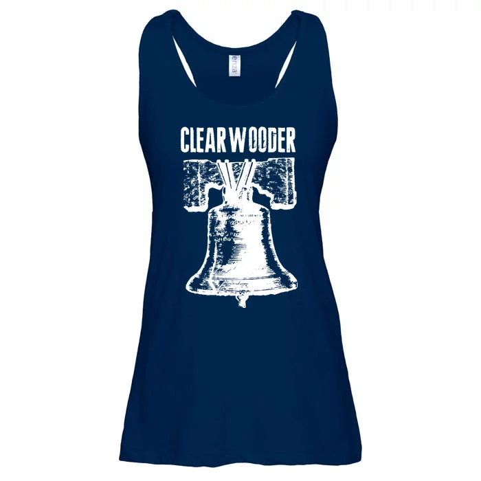 Vintage Clearwooder Bell Clearwater Philly Baseball Ladies Essential Flowy Tank