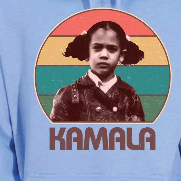 Vintage Colors Kamala Harris Childhood Photo Unisex Surf Hoodie