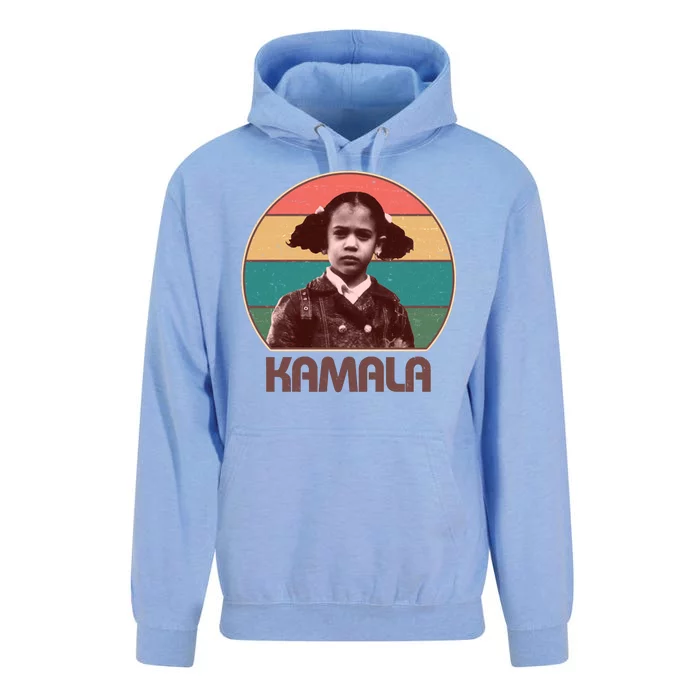 Vintage Colors Kamala Harris Childhood Photo Unisex Surf Hoodie