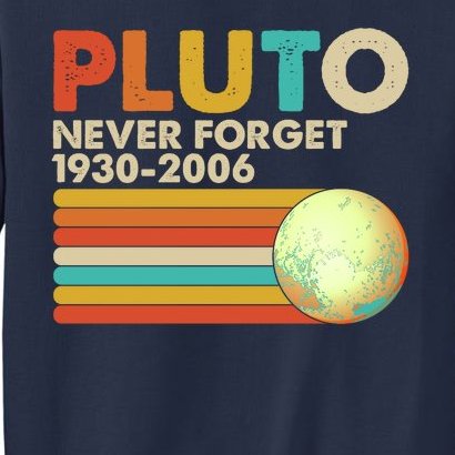 Vintage Colors Pluto Never Forget 1930-2006 Sweatshirt