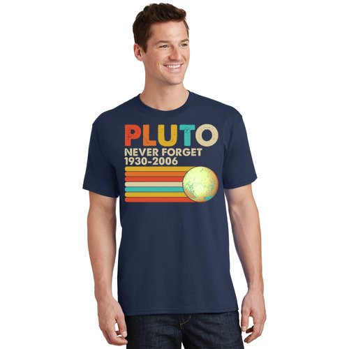 Vintage Colors Pluto Never Forget 1930-2006 T-Shirt