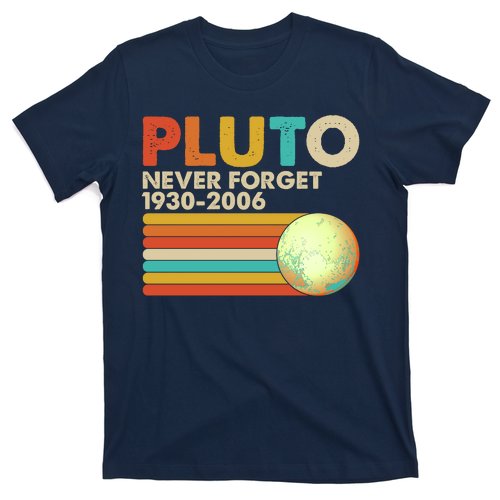 Vintage Colors Pluto Never Forget 1930-2006 T-Shirt