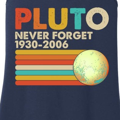 Vintage Colors Pluto Never Forget 1930-2006 Ladies Essential Tank