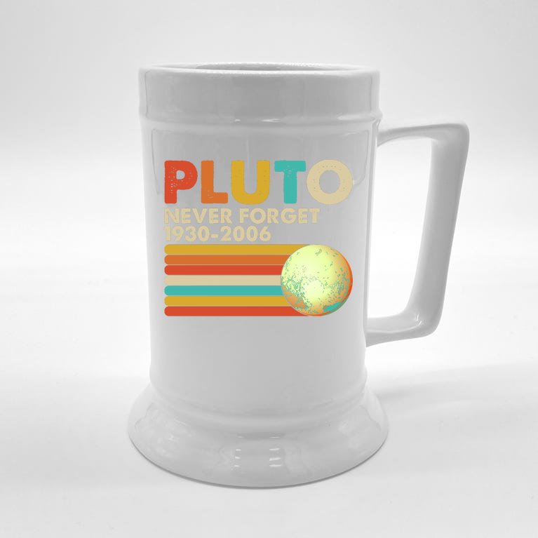Vintage Colors Pluto Never Forget 1930-2006 Beer Stein
