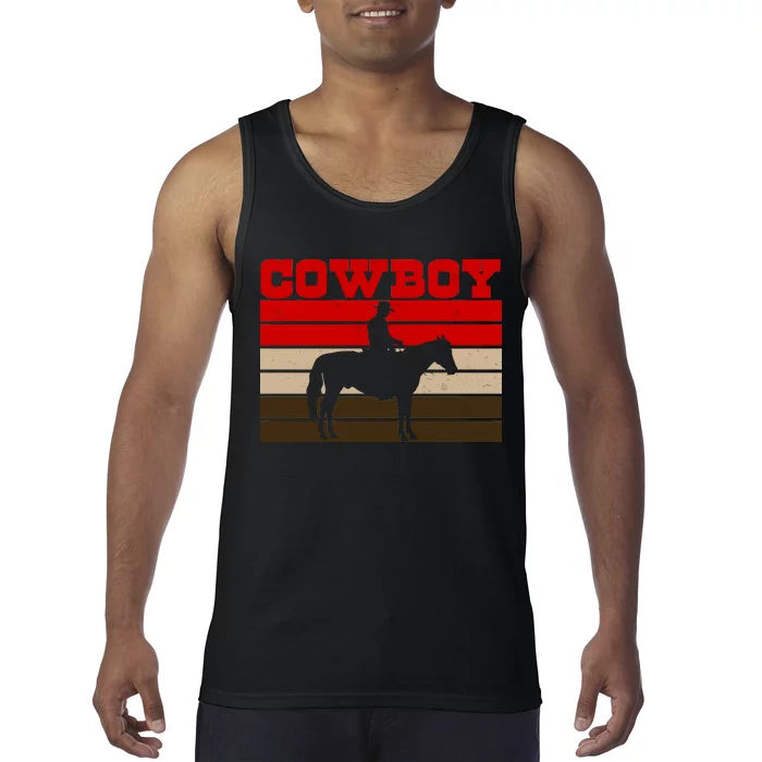 Vintage Cowboy Logo Tank Top