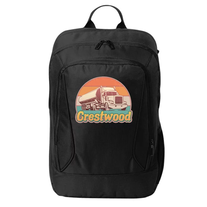 Vintage Crestwood Tanker Truck City Backpack